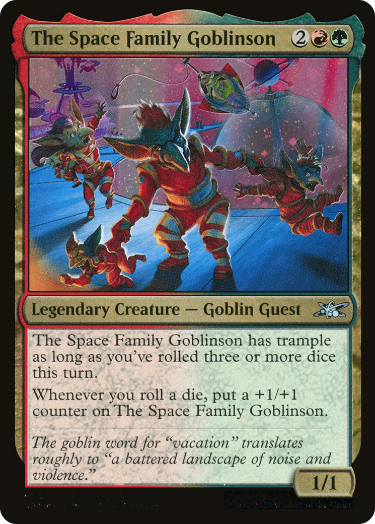 The Space Family Goblinson (Galaxy Foil) [Unfinity]
