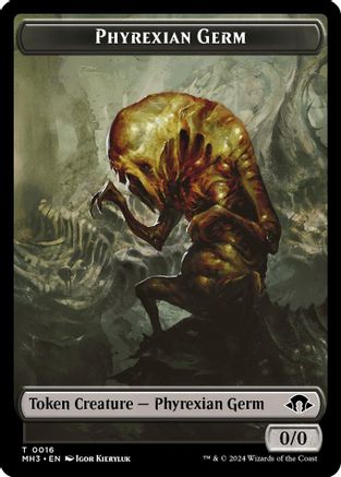 Phyrexian Germ // Thopter Double-Sided Token [Modern Horizons 3 Tokens]