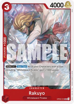 Rakuyo [Starter Deck: Red Edward.Newgate]