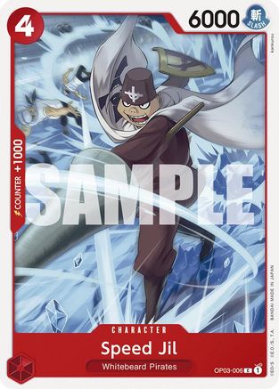 Speed Jil [Starter Deck: Red Edward.Newgate]