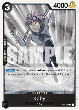 Koby [Starter Deck: Black Smoker]