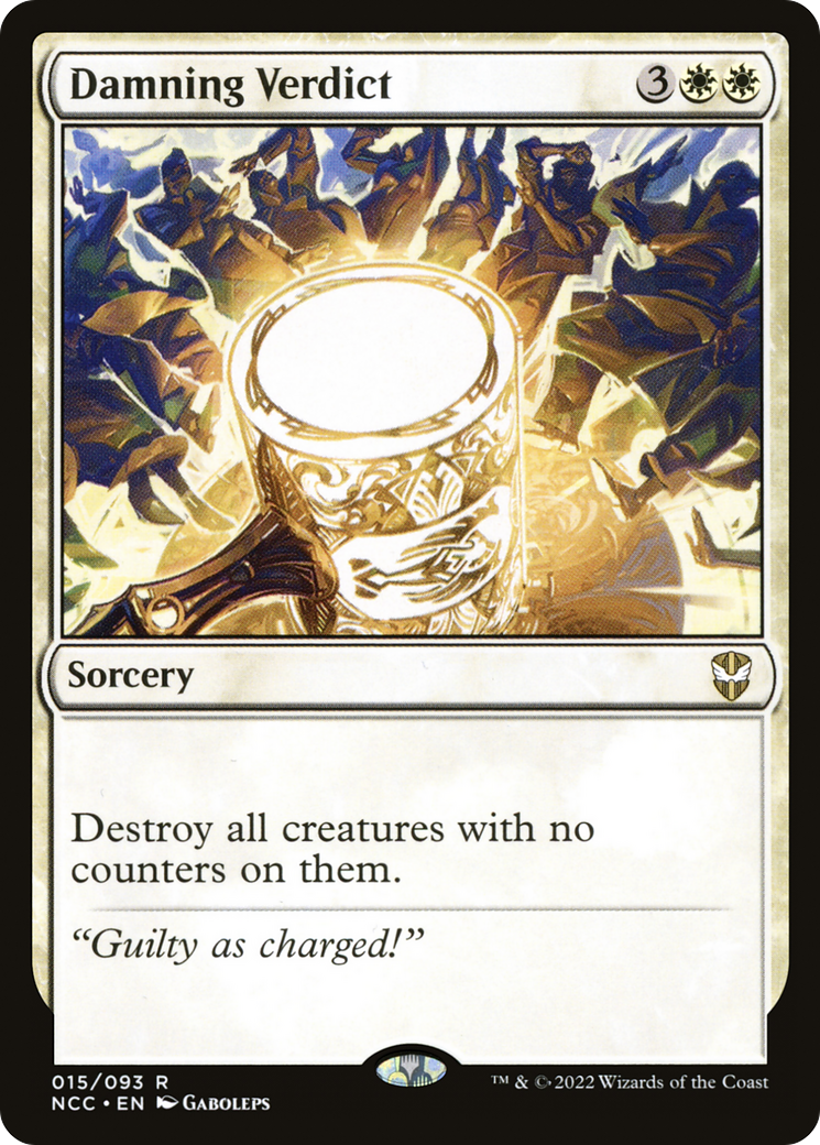 Damning Verdict [Streets of New Capenna Commander]