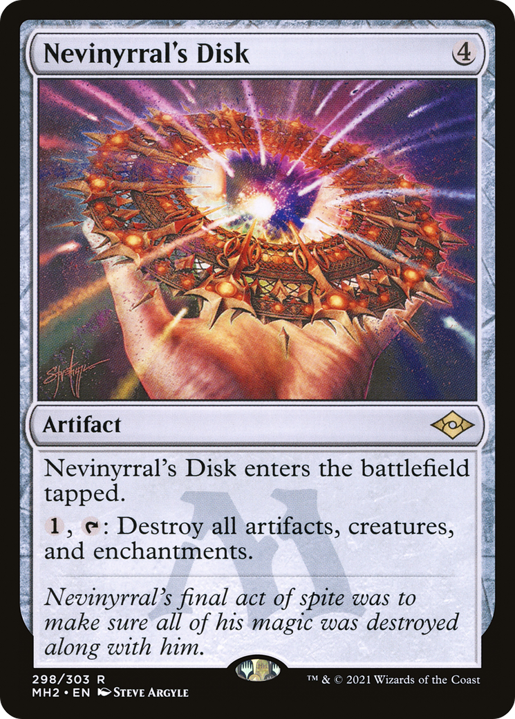 Nevinyrral's Disk [Modern Horizons 2]
