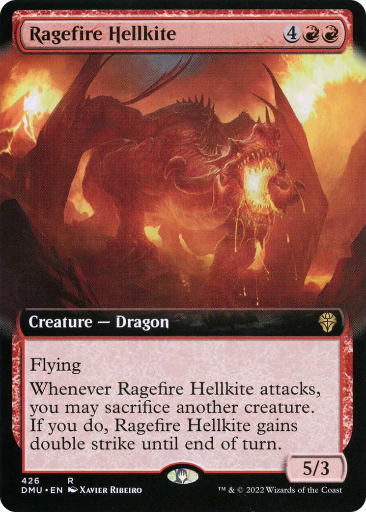 Ragefire Hellkite (Extended Art) [Dominaria United]