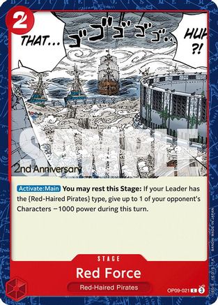 Red Force [Emperors in the New World: 2nd Anniversary Tournament Cards]