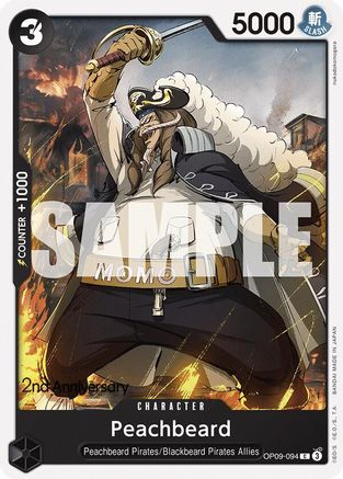 Peachbeard [Emperors in the New World: 2nd Anniversary Tournament Cards]