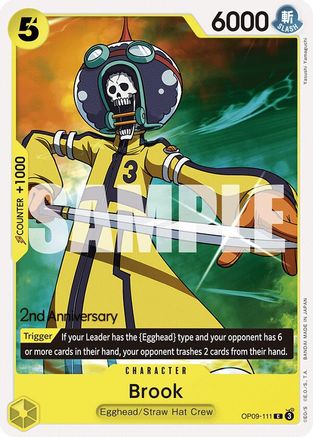 Brook [Emperors in the New World: 2nd Anniversary Tournament Cards]