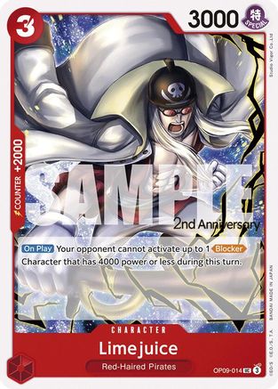 Limejuice [Emperors in the New World: 2nd Anniversary Tournament Cards]