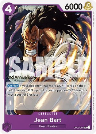 Jean Bart [Emperors in the New World: 2nd Anniversary Tournament Cards]