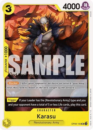 Karasu [Emperors in the New World: 2nd Anniversary Tournament Cards]