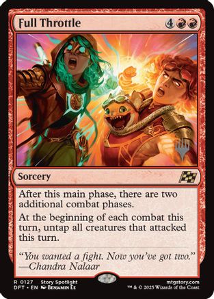 Full Throttle (Promo Pack) [Aetherdrift Promos]