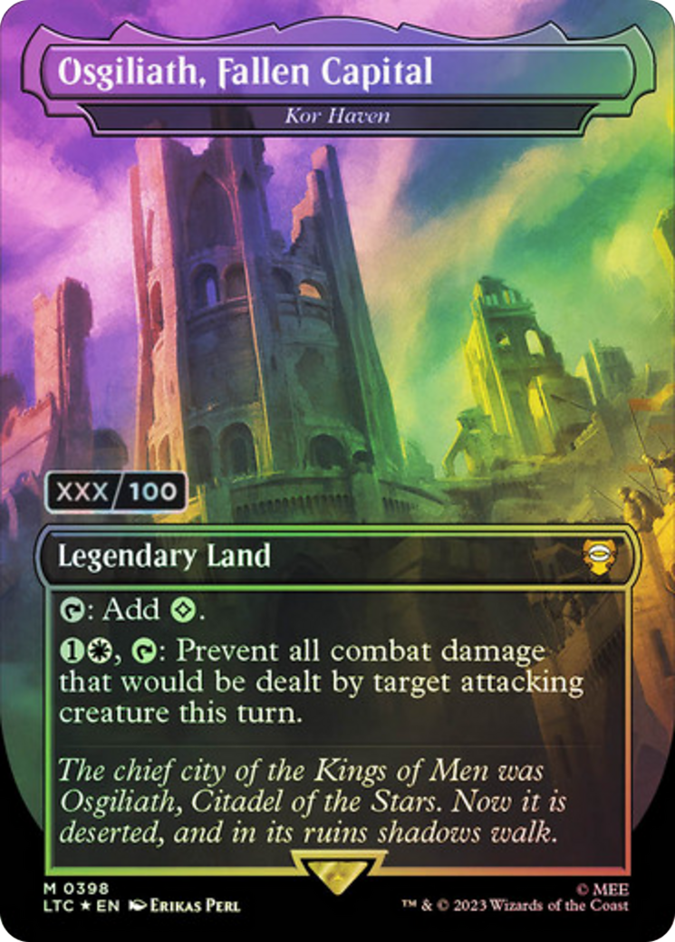 Osgiliath, Fallen Capital - Kor Haven (Serialized) [The Lord of the Rings: Tales of Middle-Earth Commander]
