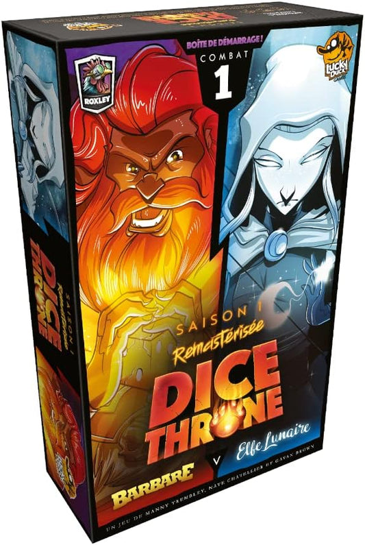 Dice Throne: Season 1 ReRolled – Barbarian V Moon Elf