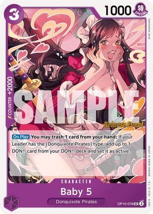 Baby 5 [Royal Blood Release Event Cards]