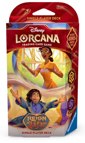 Reign of Jafar - Starter Deck (Amber & Amethyst)(Release Date: May 30) (Shipping Date: June 6)