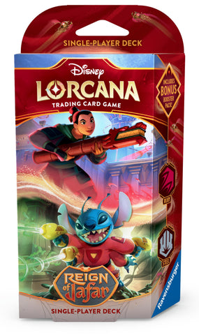 Reign of Jafar - Starter Deck (Ruby & Steel)(Release Date: May 30) (Shipping Date: June 6)