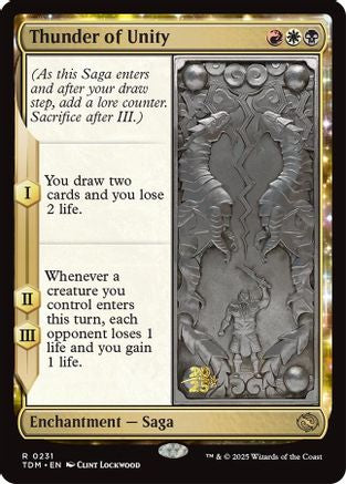 Thunder of Unity [Tarkir: Dragonstorm Prerelease Promos]
