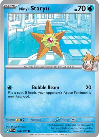 Misty's Staryu (046/182) [Scarlet & Violet: Destined Rivals]