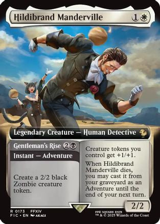 Hildibrand Manderville // Gentleman's Rise (Extended Art) [FINAL FANTASY Commander]