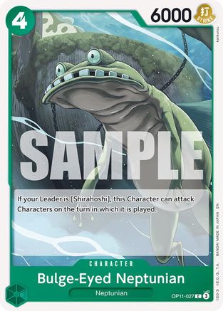 Bulge-Eyed Neptunian [A Fist of Divine Speed]