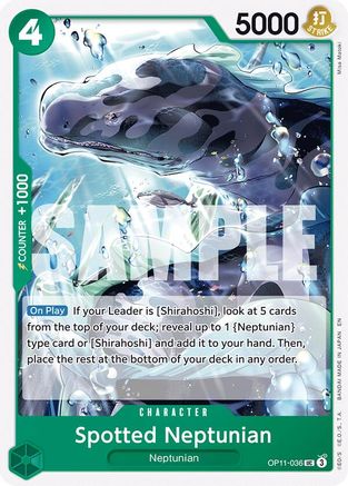 Spotted Neptunian [A Fist of Divine Speed]