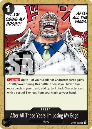 After All These Years I'm Losing My Edge!!! [A Fist of Divine Speed]