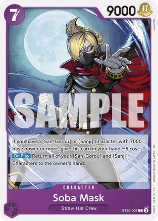 Soba Mask [Starter Deck: Purple/Black Monkey.D.Luffy]