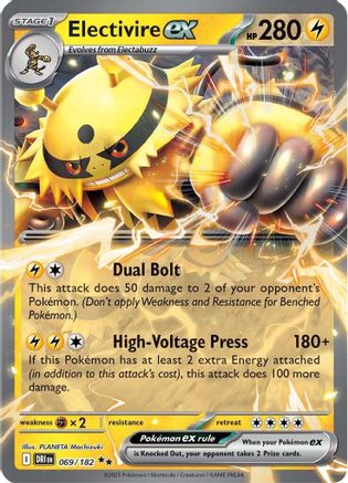 Electivire ex (069/182) [Scarlet & Violet: Destined Rivals]
