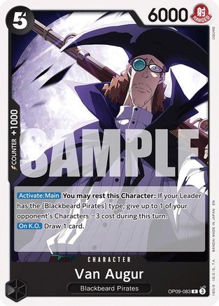 Van Augur (Reprint) [Starter Deck: Black Marshall.D.Teach]