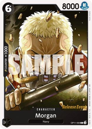 Morgan [A Fist of Divine Speed Release Event Cards]
