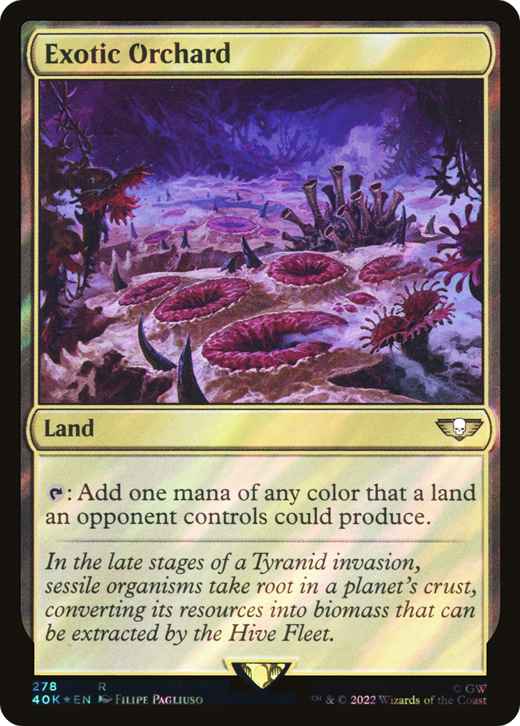 Exotic Orchard (Surge Foil) [Warhammer 40,000]