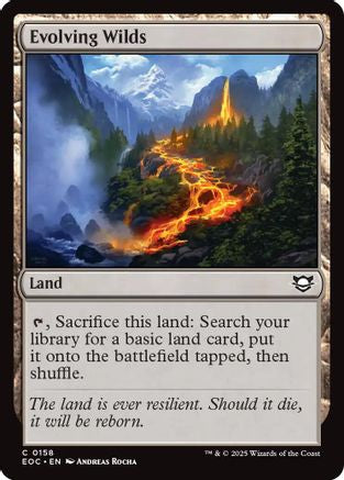 Evolving Wilds [Edge of Eternities Commander]