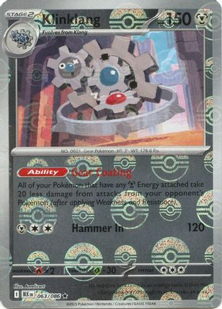 Klinklang (063/086) (Poke Ball Pattern) [Scarlet & Violet: Black Bolt]