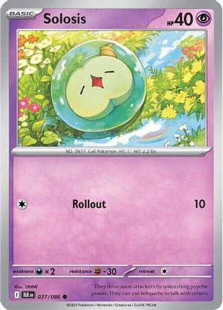 Solosis (037/086) [Scarlet & Violet: Black Bolt]