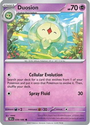 Duosion (038/086) [Scarlet & Violet: Black Bolt]
