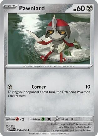 Pawniard (064/086) [Scarlet & Violet: Black Bolt]