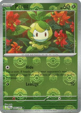 Petilil (006/086) (Poke Ball Pattern) [Scarlet & Violet: Black Bolt]