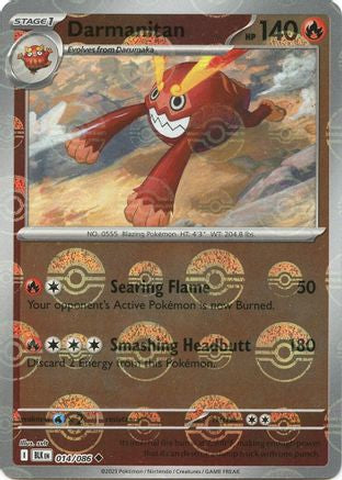 Darmanitan (014/086) (Poke Ball Pattern) [Scarlet & Violet: Black Bolt]