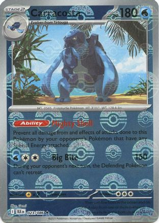 Carracosta (023/086) (Poke Ball Pattern) [Scarlet & Violet: Black Bolt]