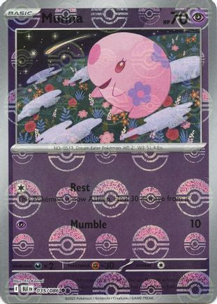 Munna (035/086) (Poke Ball Pattern) [Scarlet & Violet: Black Bolt]