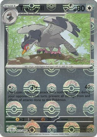 Tranquill (072/086) (Poke Ball Pattern) [Scarlet & Violet: Black Bolt]