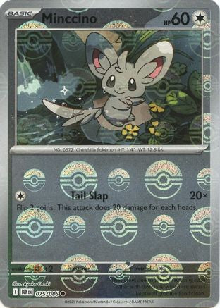 Minccino (075/086) (Poke Ball Pattern) [Scarlet & Violet: Black Bolt]
