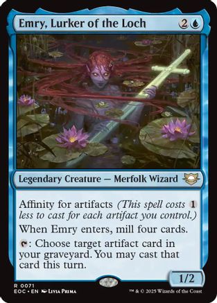 Emry, Lurker of the Loch [Edge of Eternities Commander]