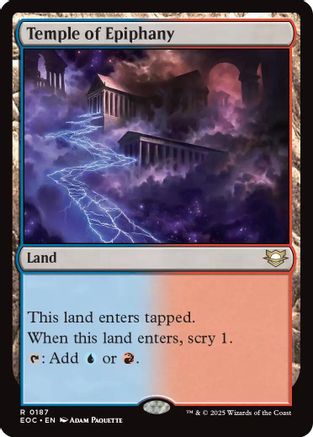 Temple of Epiphany [Edge of Eternities Commander]