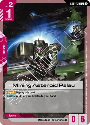 Mining Asteroid Palau (GD01-128) - Newtype Rising