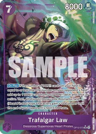 Trafalgar Law (Alternate Art) [Legacy of the Master]