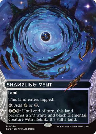 Shambling Vent (0038) (Borderless) [Edge of Eternities: Stellar Sights]