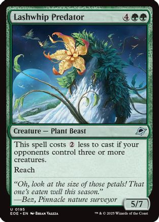 Lashwhip Predator [Edge of Eternities]