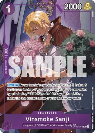 Vinsmoke Sanji (TR) [Legacy of the Master]