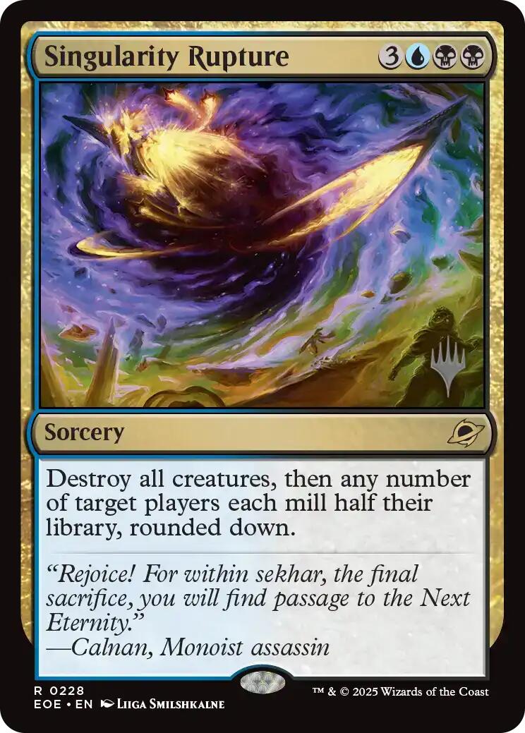 Singularity Rupture [Edge of Eternities Promo Pack]